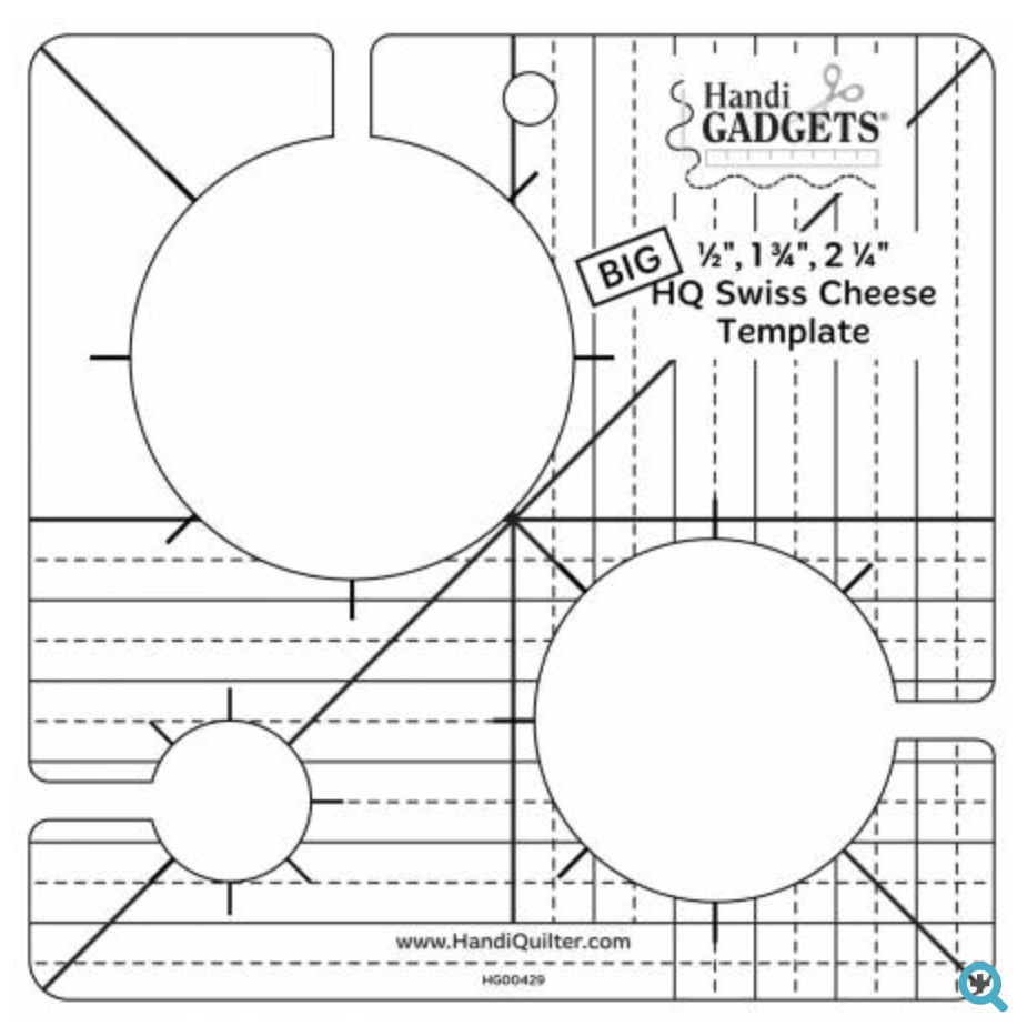 HQ Big Swiss Cheese Template