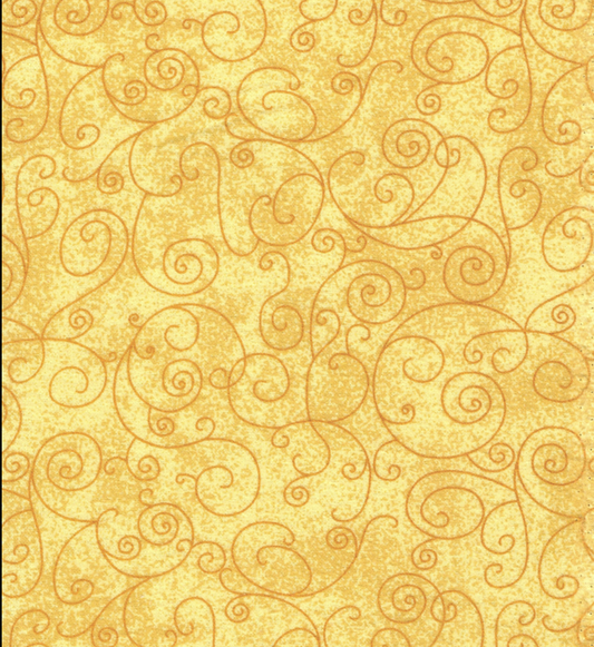 Backing Elements Flannels - Scrollwork - BE-F016-25M