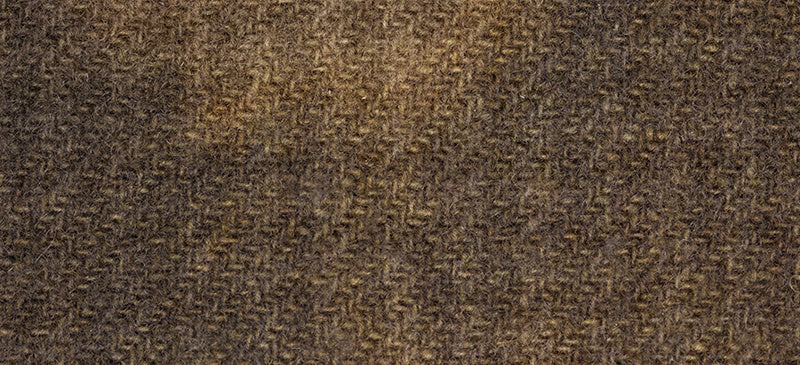 Hand Dyed Wool - Houndstooth Chestnut