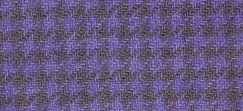 Hand Dyed Wool - Houndstooth Iris