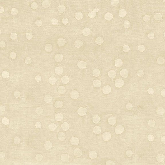 Aged Muslin Dapple Dots - Cream - WR60561
