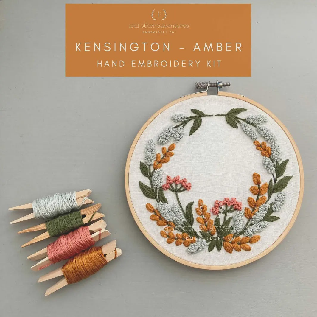 Kensington - Amber Hand Embroidery Kit