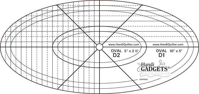 HQ Oval D 10-inch, 4-inch (set)