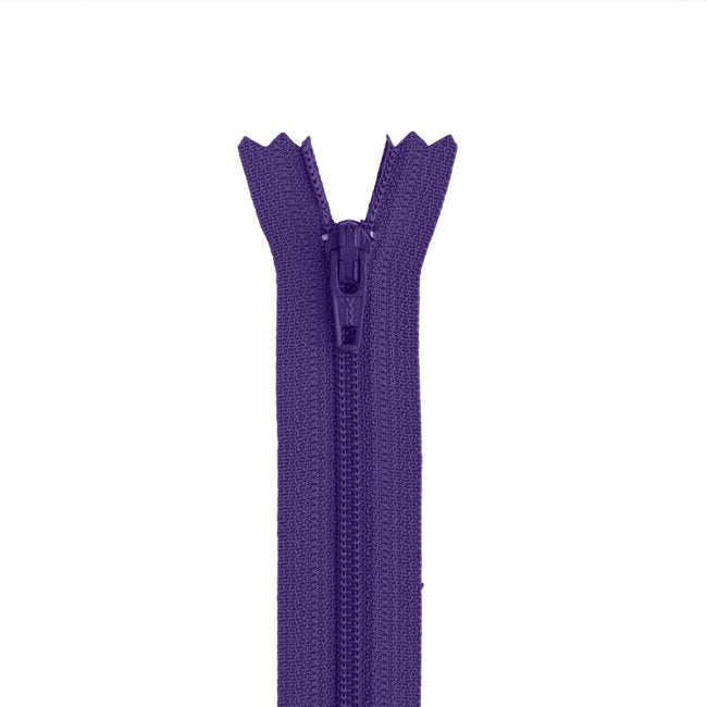 14in Nylon Zipper - #3 -  Violet