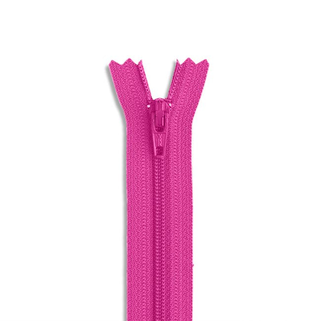14in Nylon Zipper - #3 -  Holiday Pink