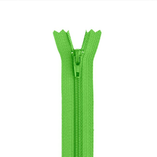 14in Nylon Zipper - #3 -  Spring Green
