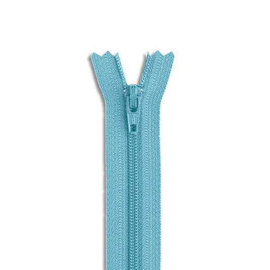 14in Nylon Zipper - #3 -  Blue Frost