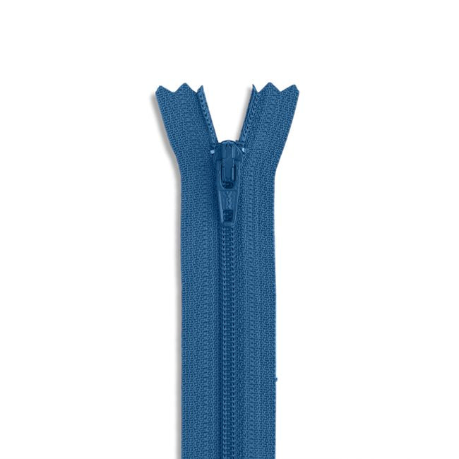 14in Nylon Zipper - #3 -  River Blue