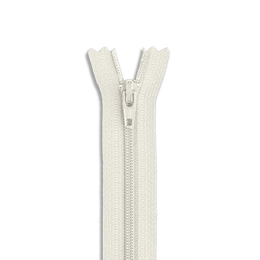 14in Nylon Zipper - #3 -  Ivory