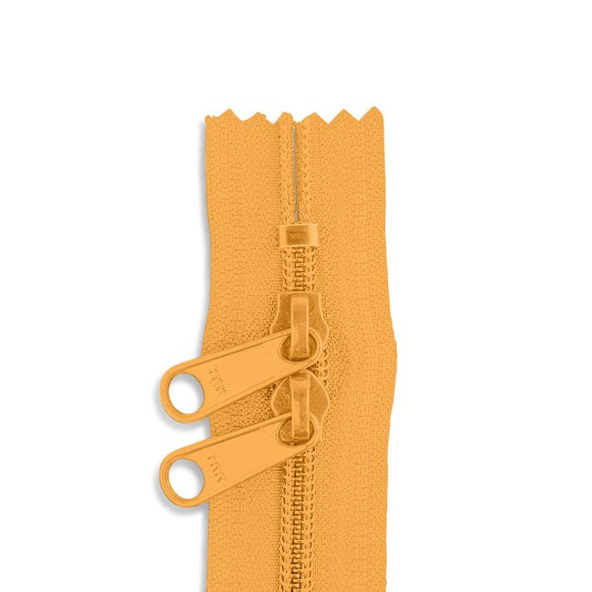 30in Nylon Double Pull Zipper - #4.5 -  Sunflower