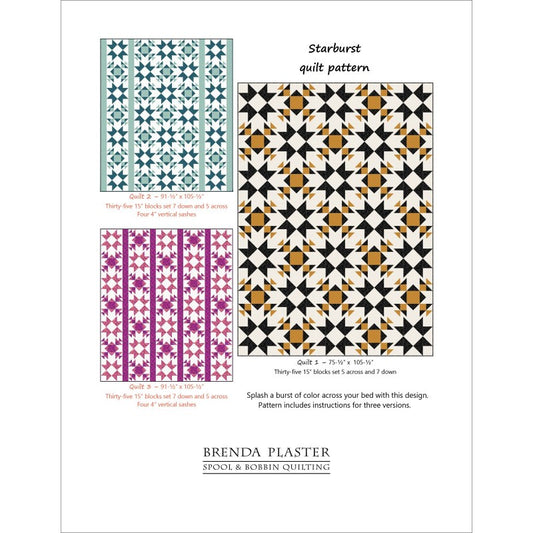 Starburst Quilt Pattern